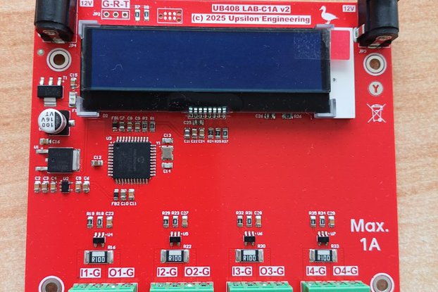 Four inputs 1A max. ammeter