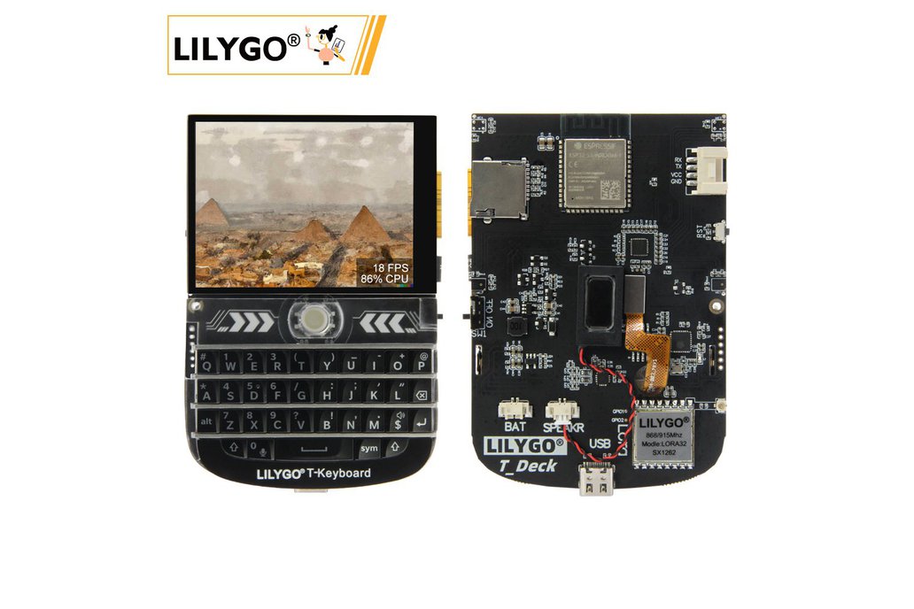 LILYGO® T-Deck ESP32-S3 LoRa Module 2.8 inch LCD 1