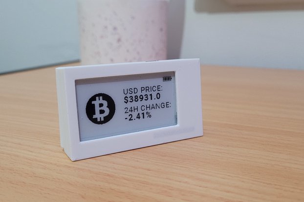Crypto Tracker - Month Long Battery Life! | E-Ink