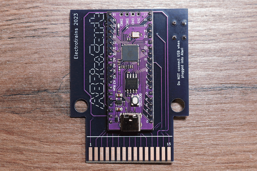 A8PicoCart ( Uno Cart clone using pico ) 1