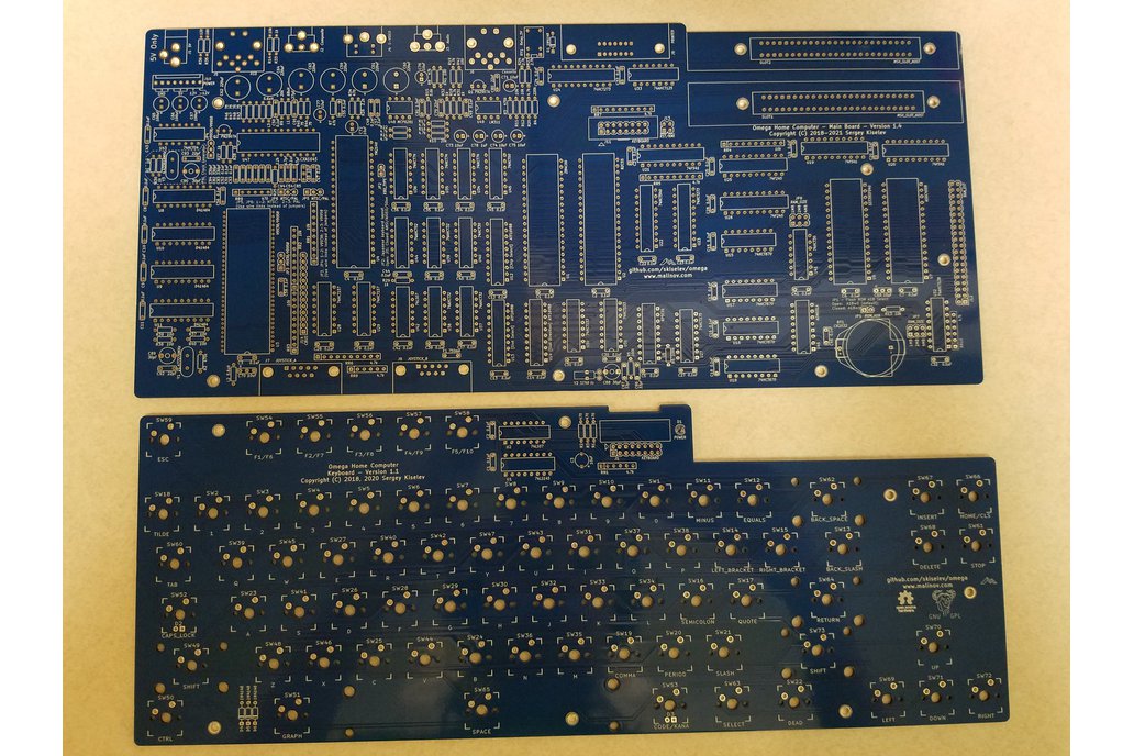 Omega MSX2 Home Computer, Kiselev, PCB 1