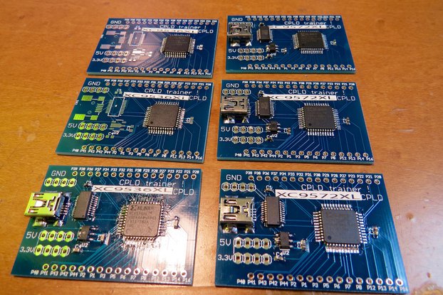 CPLD trainer board version 2