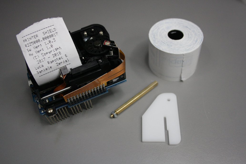 Arduino Thermal Paper Printer Shield 1
