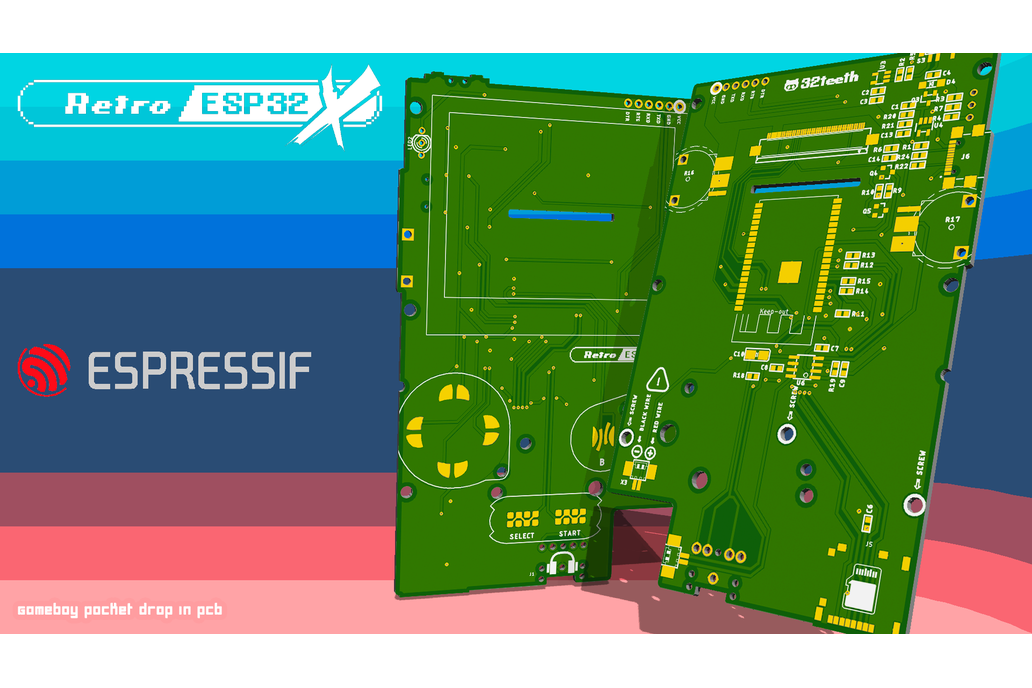 Retro ESP32 X - Assembled 1