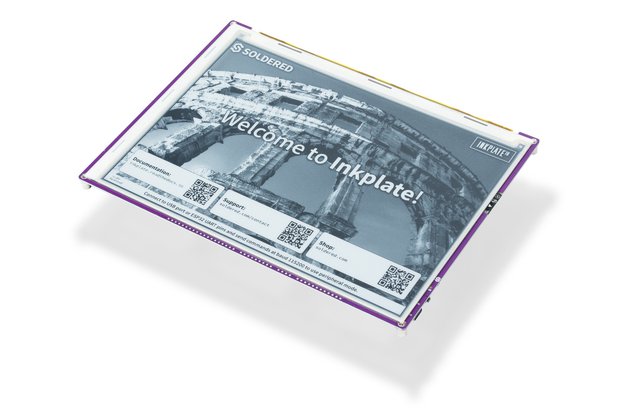 Soldered Inkplate 10 - 9.7" e-paper board