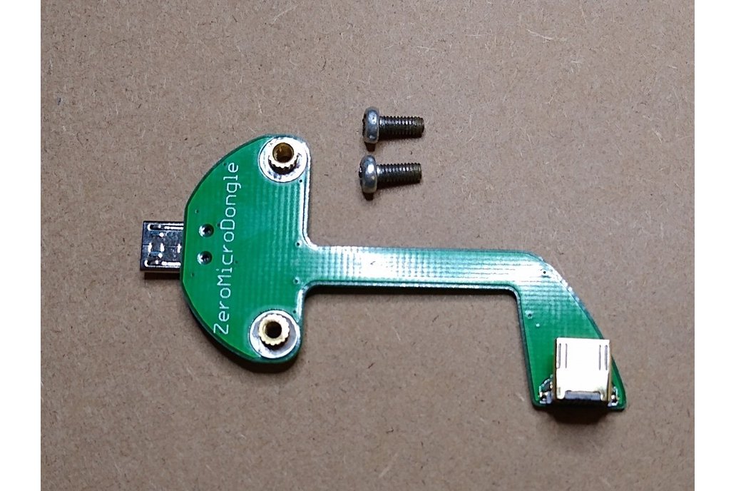 Solderless Zero Micro Dongle for Raspberry Pi Zero 1