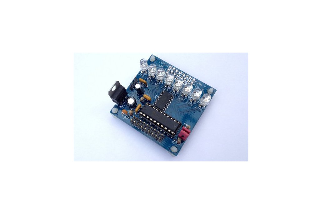 TLC5951 24ch LED driver board w MSP430 MCU (PCB) 1