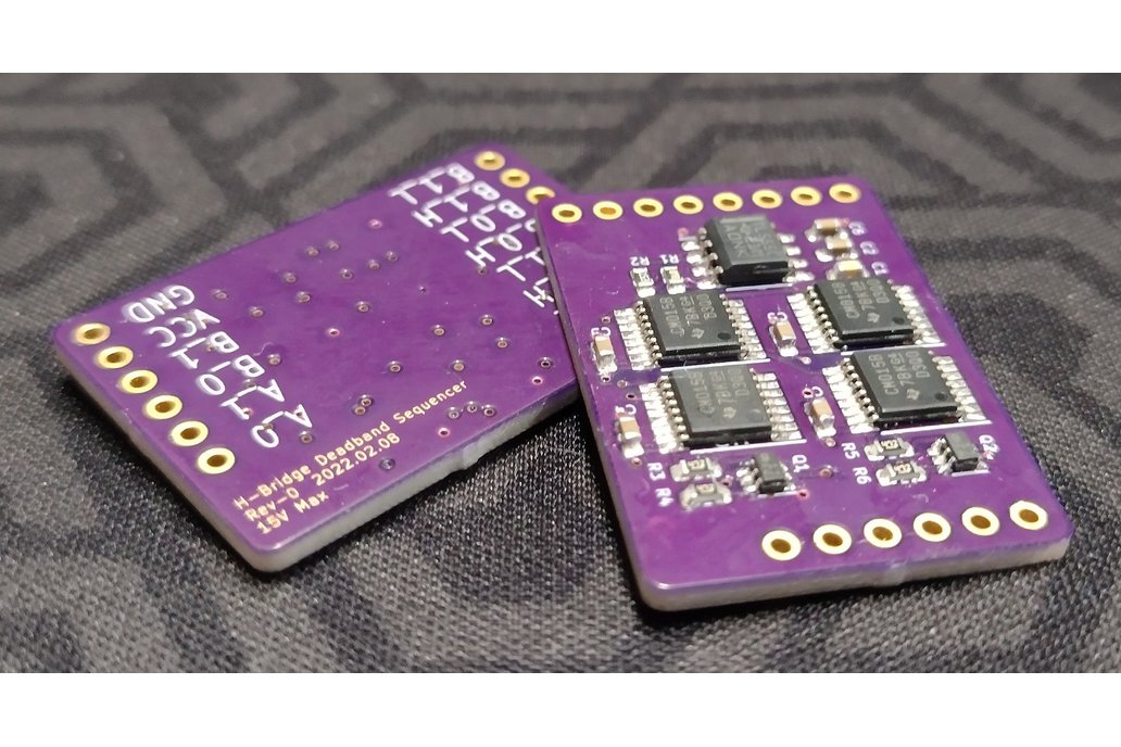 Dual H-Bridge Deadband Sequencer 1