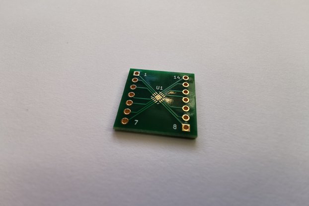 FUSB302 (WQFN14) Breakout Board (PCB only)