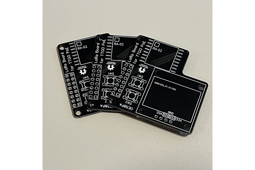 LoRa on PoE ESP32 Board (PCB only) 1