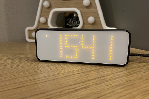 CLOXY, Air quality monitor, digital clock, CO2