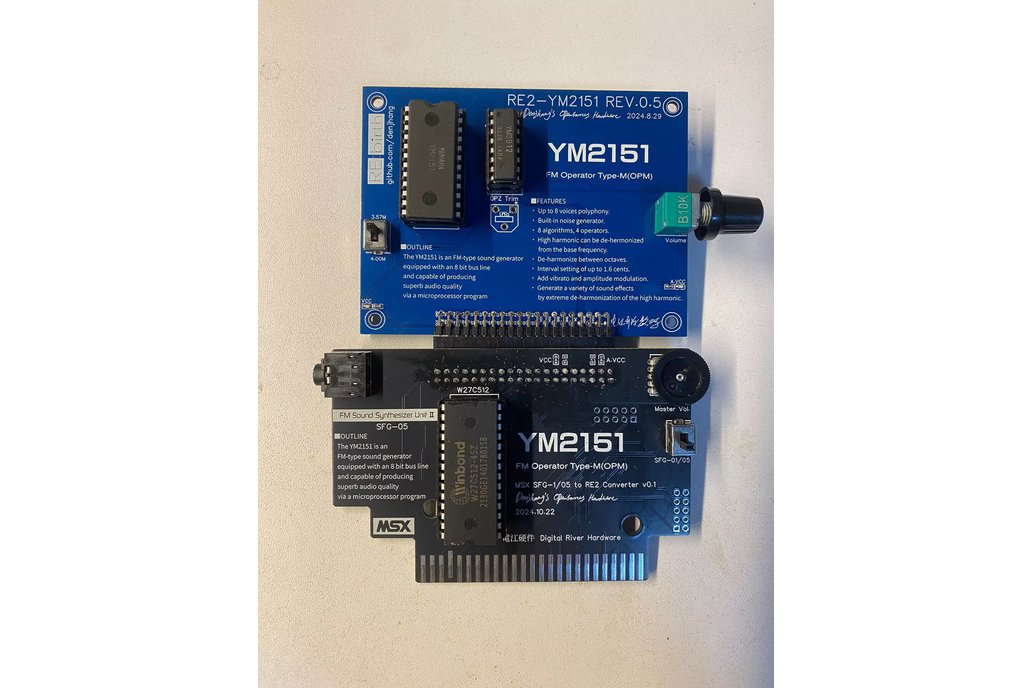 MSX Modular OPM Cartridge - Simplified  SFG-01/05 1