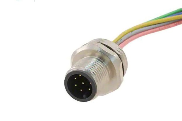 M12 Connector YKM12-M108ASFC-500 Conec 43-01011