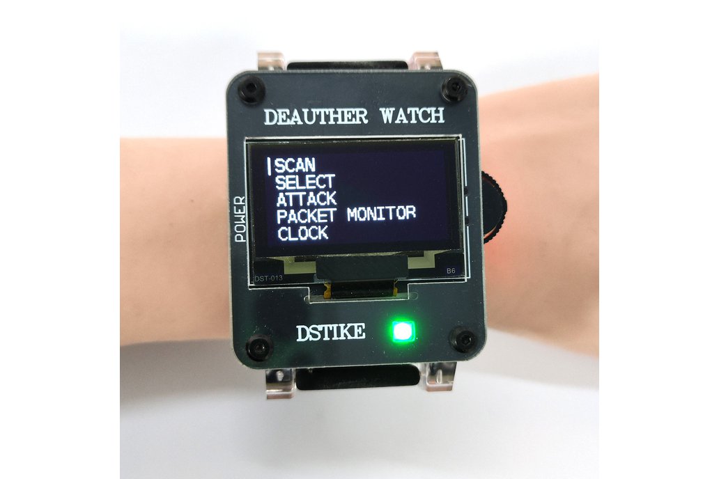 Deauther Watch X II - ESP8266 Development Watch 1