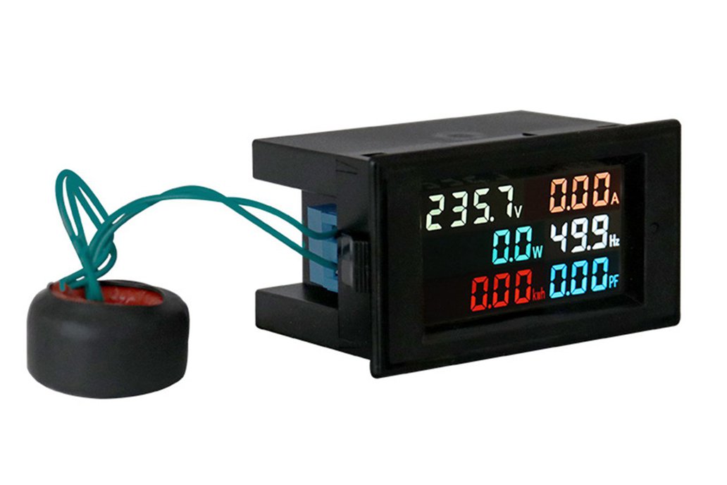 AC Voltage Current Power Frequency Display Meter 1