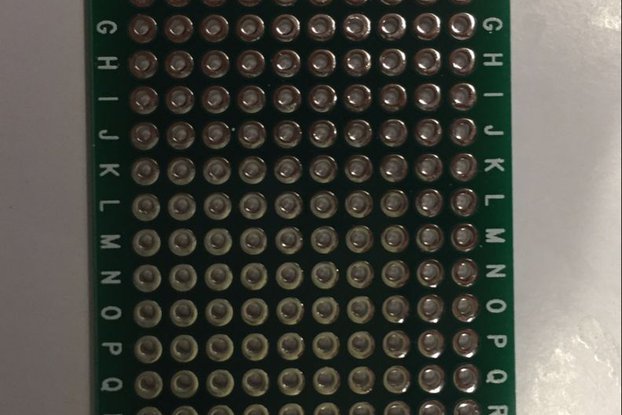 Double-sided prototyping board - 30x70mm