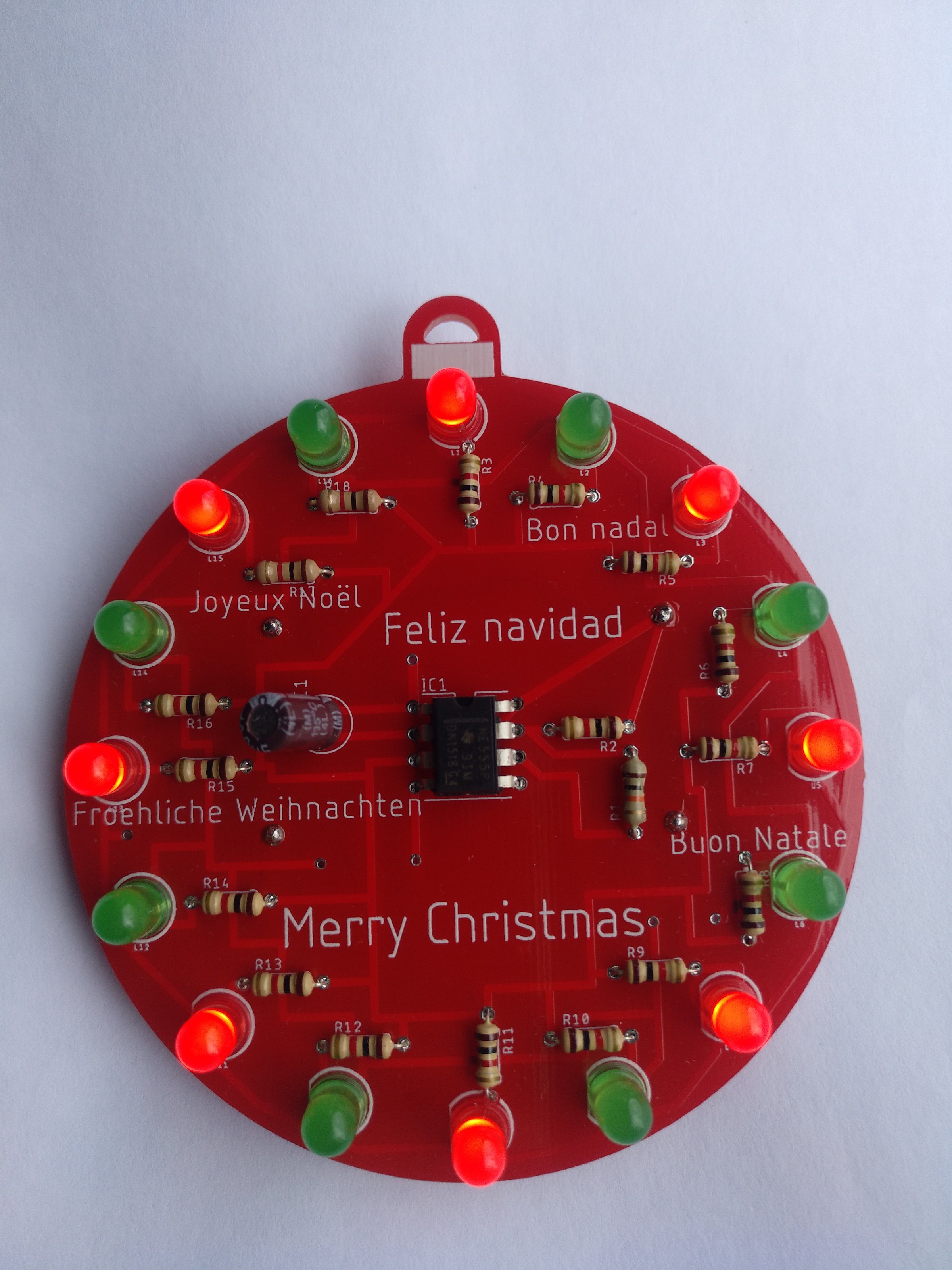 LED Christmas Tree Decoration Kit from Electronics corner on Tindie