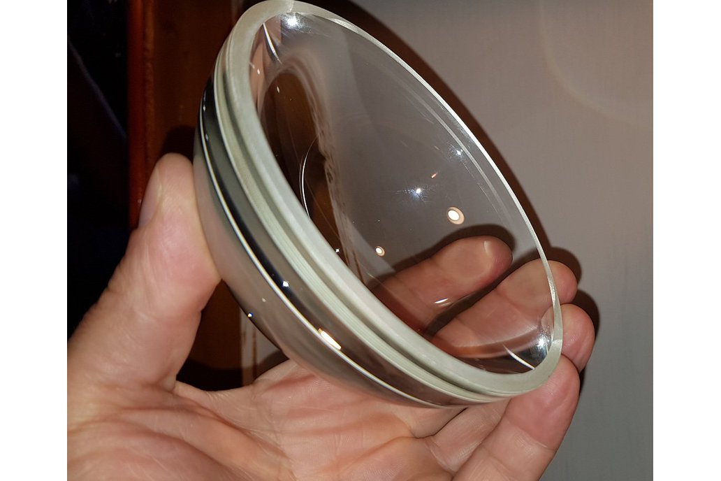 Meniscus Lenses – Ø120mm, F≈400mm, H=54mm 1
