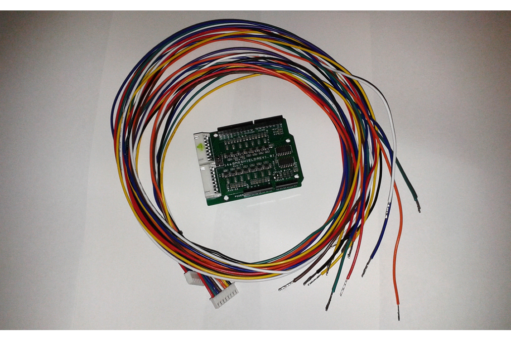 14s Battery Monitor for Arduino, with cable set. 1