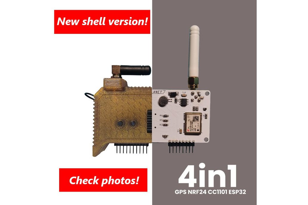 Flipper Zero 4in1 Wifi Board + GPS 1