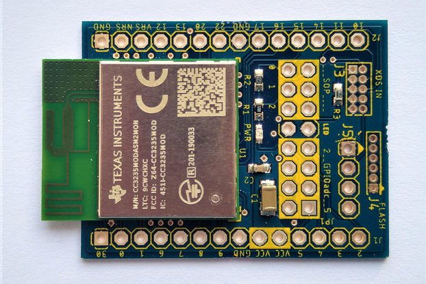CC3235MODASM Maker Friendly WiFi Prototype Board