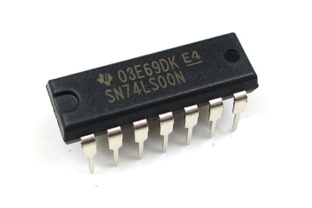 5 PCS Original Texas Instruments SN74LS00N
