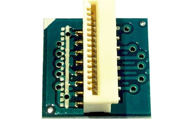 Flat Flexible Cable (FFC) connector tile