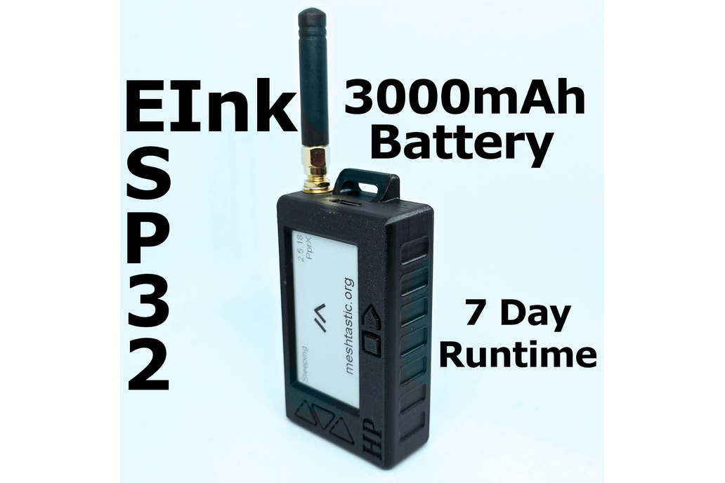 HP - E-Ink Meshtastic Node (Complete) 1