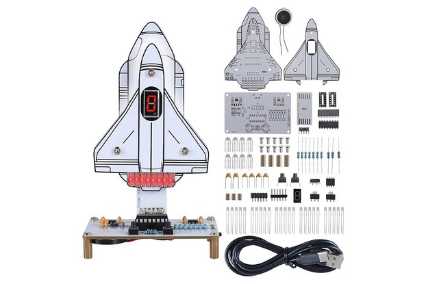 DIY Rocket Soldering Practice Kit