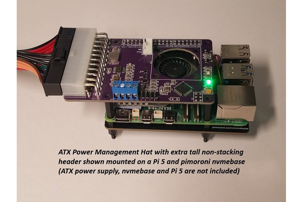 ATX Power Management Hat for Pi 5 1