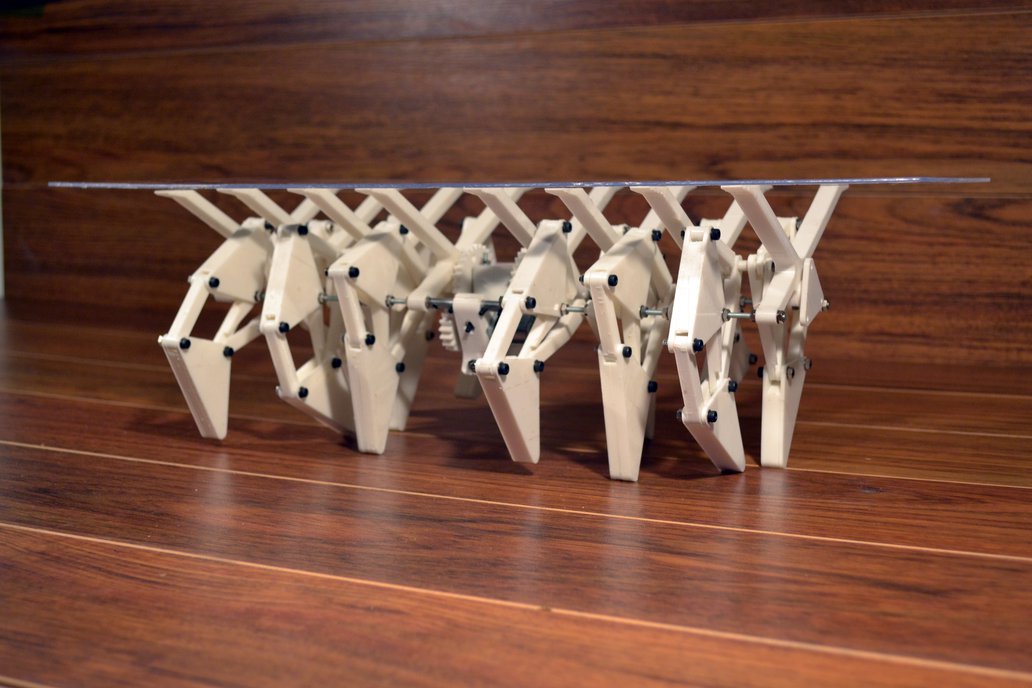 Walking table. Шагающий стол. Strolling Table.