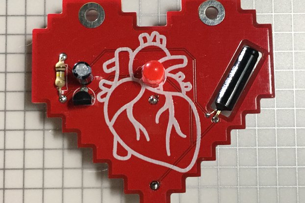 Hearty Badge self-assembly kit