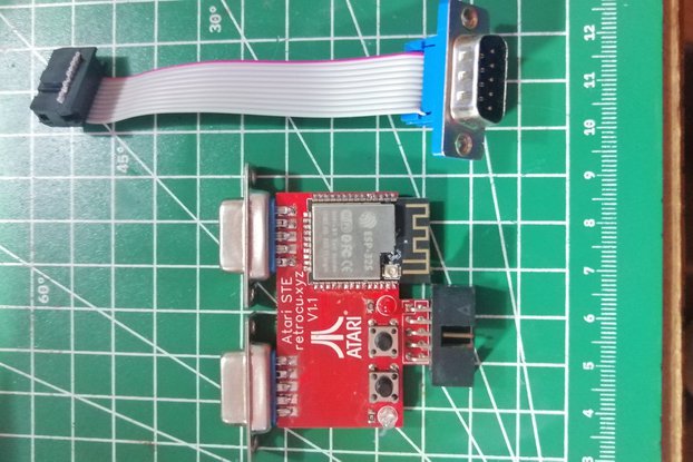 Blue Retro - Atari ST/STE version, Bluetooth