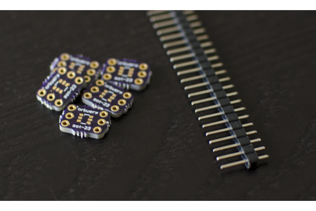 SOT-23-6 Breakout Boards - Pack of 5 - including header 1