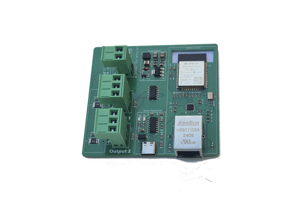 2-Port ESP32 ETH0 WLED Controller 1