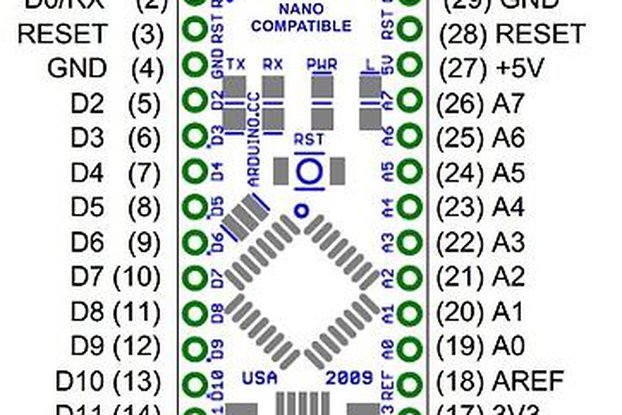 ATmega328P Nano V3 Controller Board