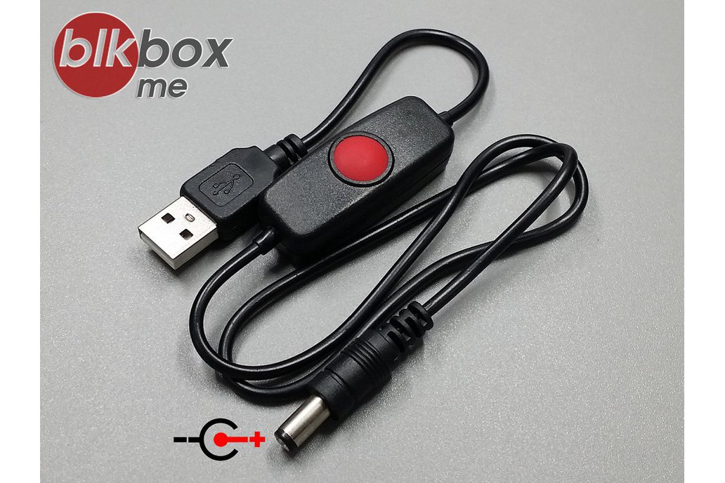 DC-DC Step Up Power Converter Cable w/SW 1