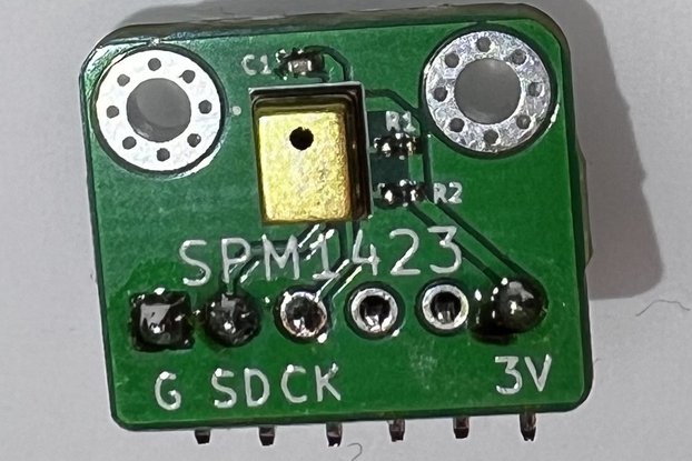 SPM1423 microphone for ESP32, WLED and Shields