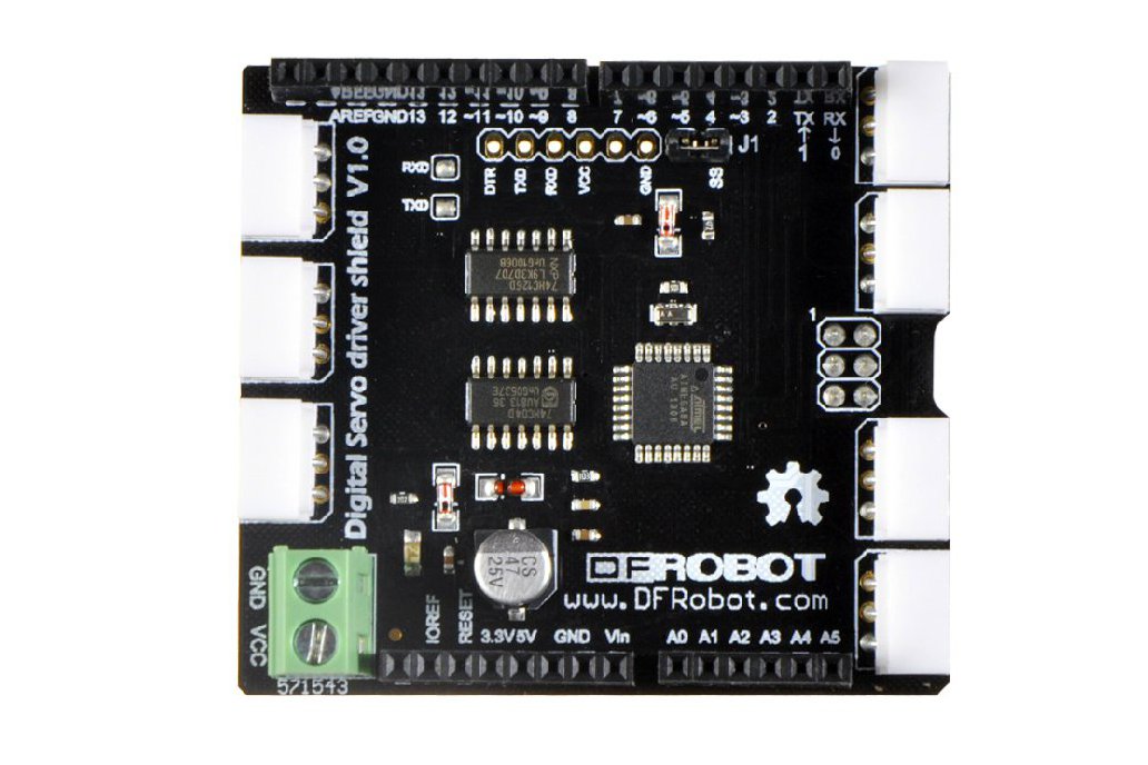 Smart Servo Shield for Arduino 1