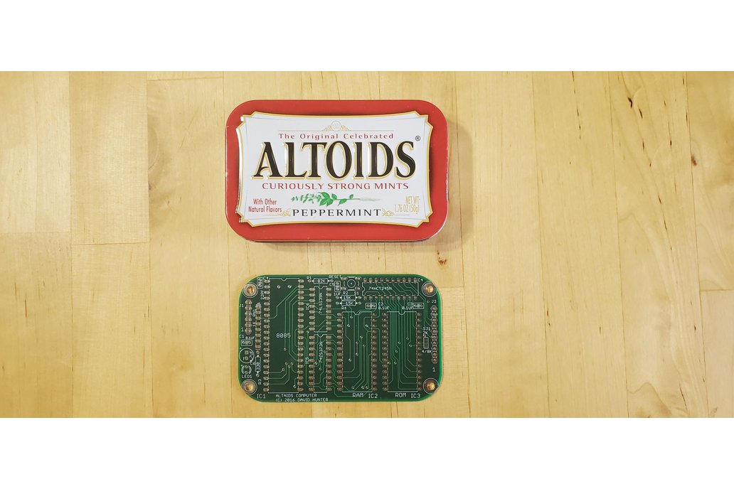8085 chip computer-pocket sized z80 Altoids 1