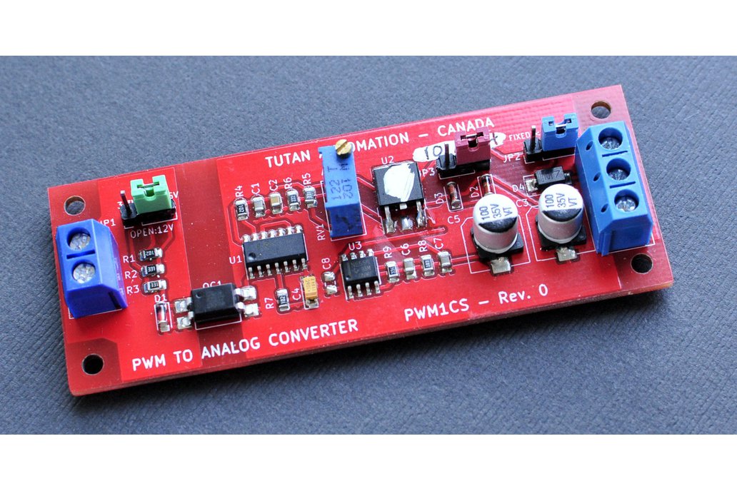 Isolated PWM to Analog converter SMD 1