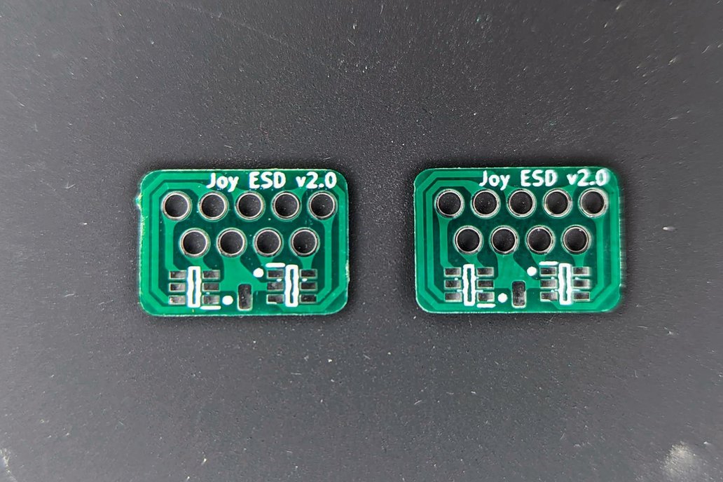 Commodore Joystick Port ESD Protection 1