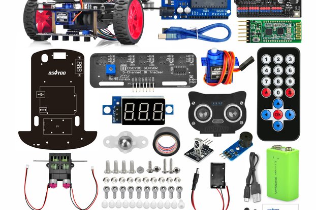 OSOYOO Model3 Robot Car kit for Arduino (OPEN BOX)