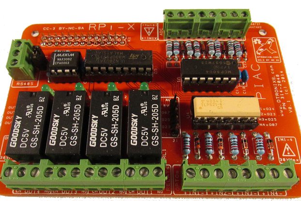 Raspbery Pi - RPI-X PIAC module