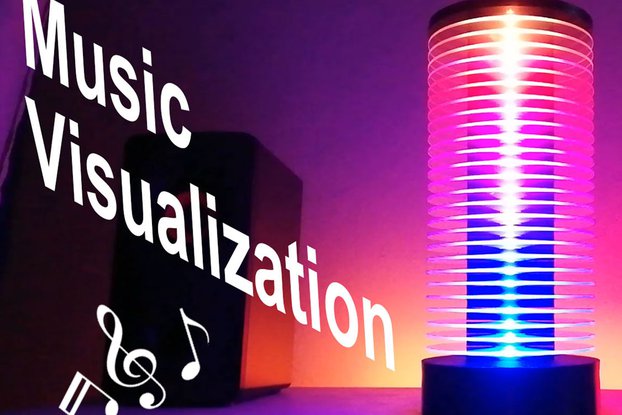 Muzio VU Meter LED Music Tower