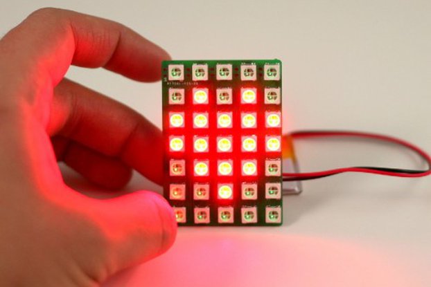 Chainable Color LED Matrix 5x7 (WS2812)