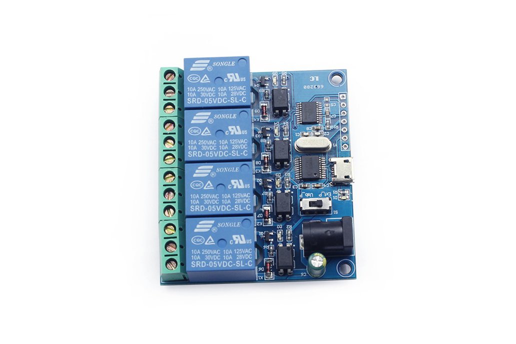 5v 4 channel relay controller switch module 1