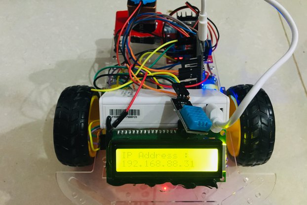 Wireless Bot With App Over Wifi