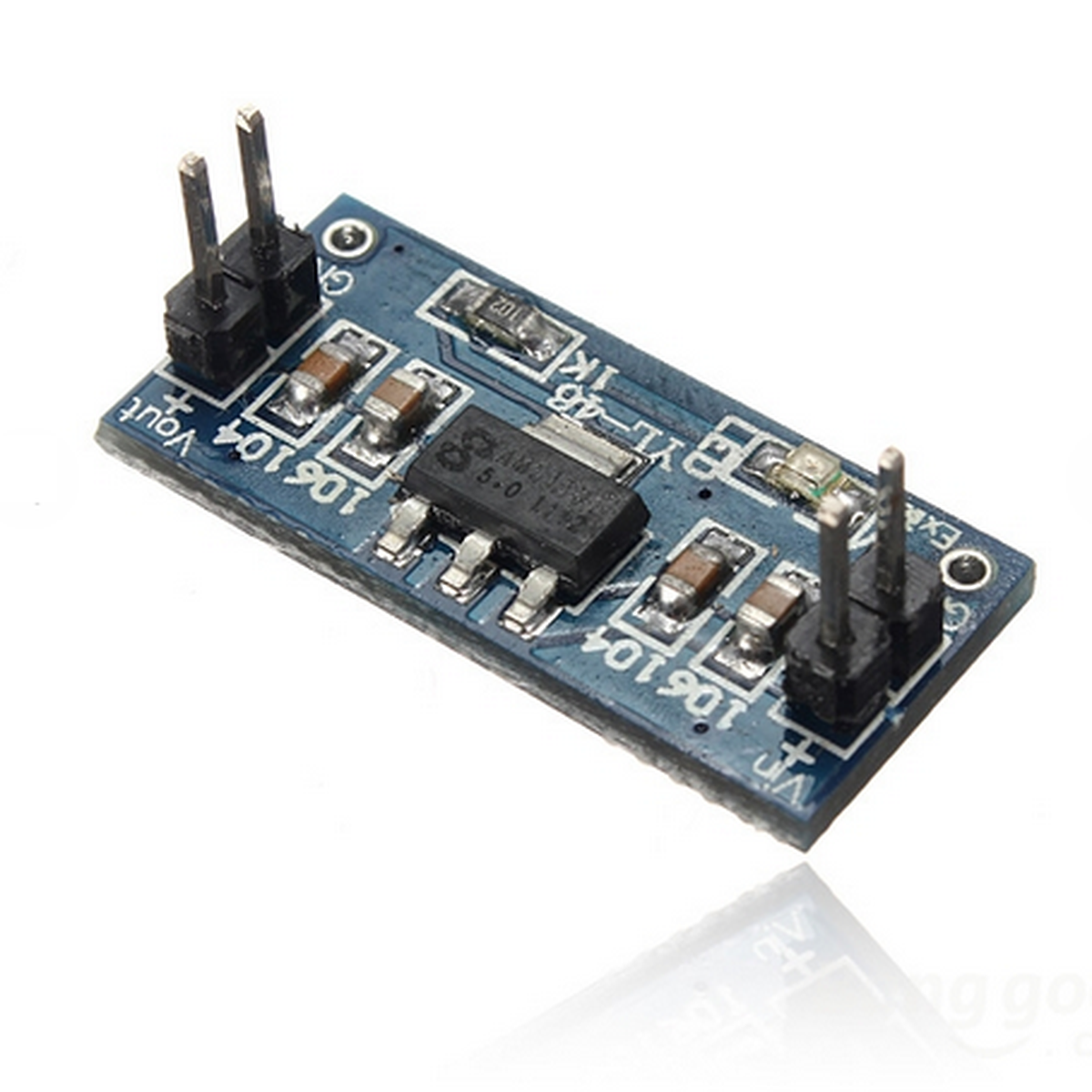 2PCS AMS1117-5.0V Power Supply Module AMS1117-5.0 6.0V-12V to 5V