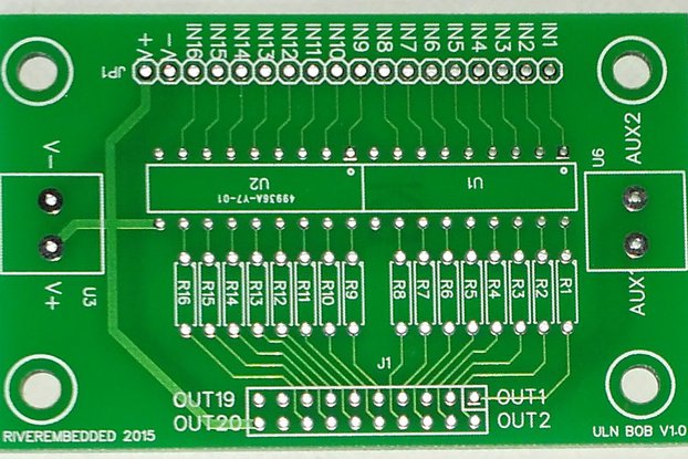 16 Ch. Darlington Driver PCB Arduino, RaspPi,  PLC